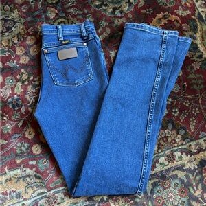 Wrangler Men’s Slim Blue Denim Jeans